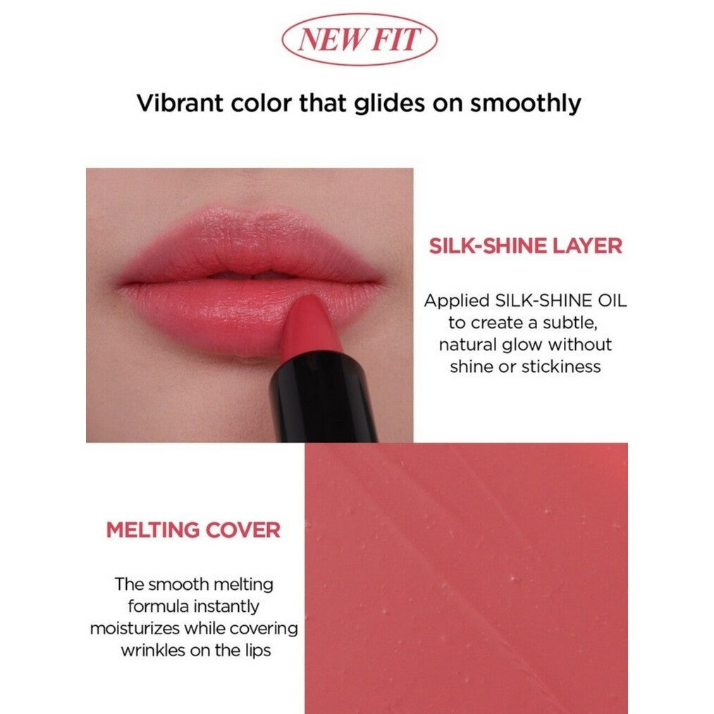 JUNGSAEMMOOL New Classic Shine Lipstick, 3.3g (5 colors)