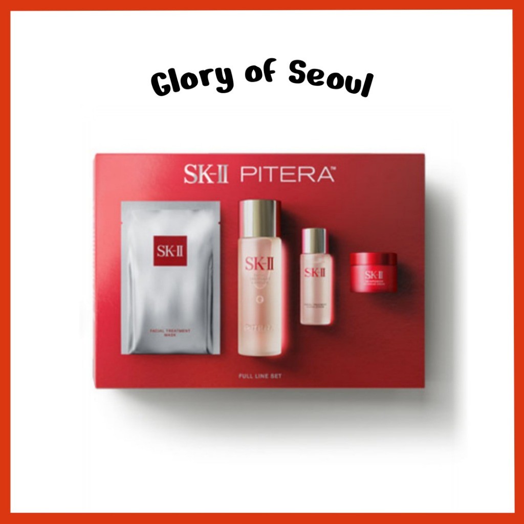 SK-II PITERA™ Full Line SET (Facial Treatment Clear Lotion/Facial Treatment Mask/Facial Treatment Essence/SKINPOWER Advanced Cream)