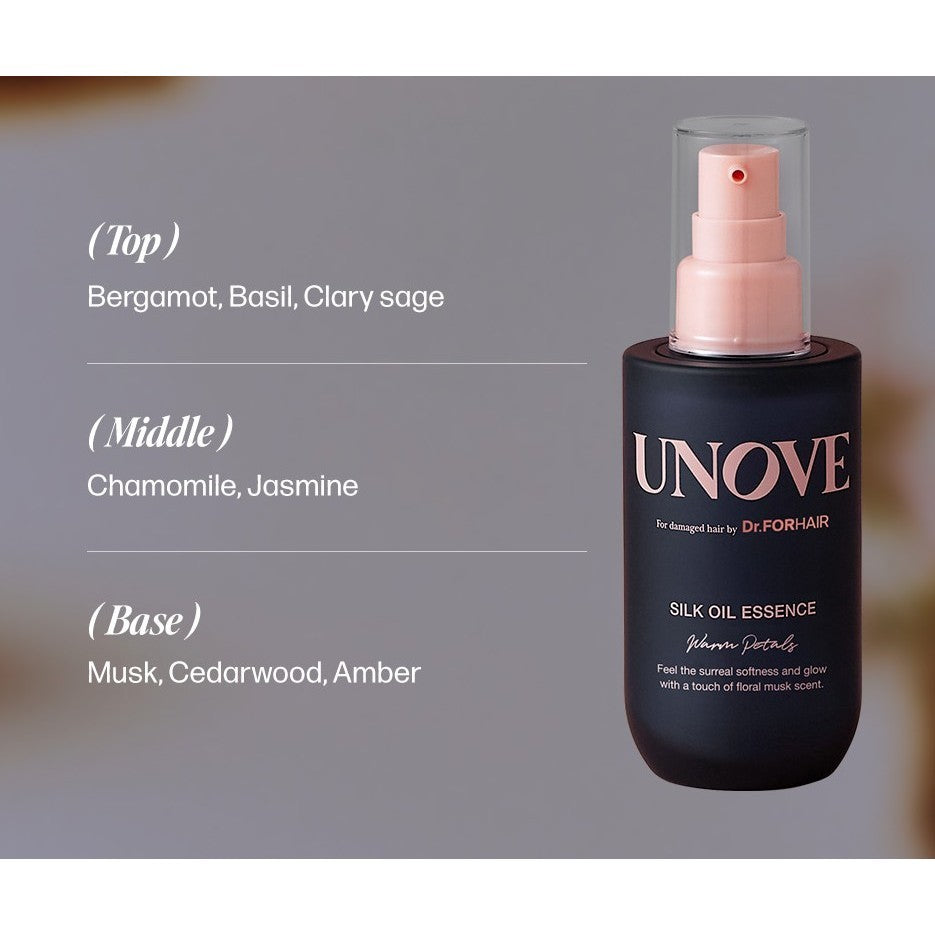 UNOVE Silk Oil Essence 70ml, 2 Options
