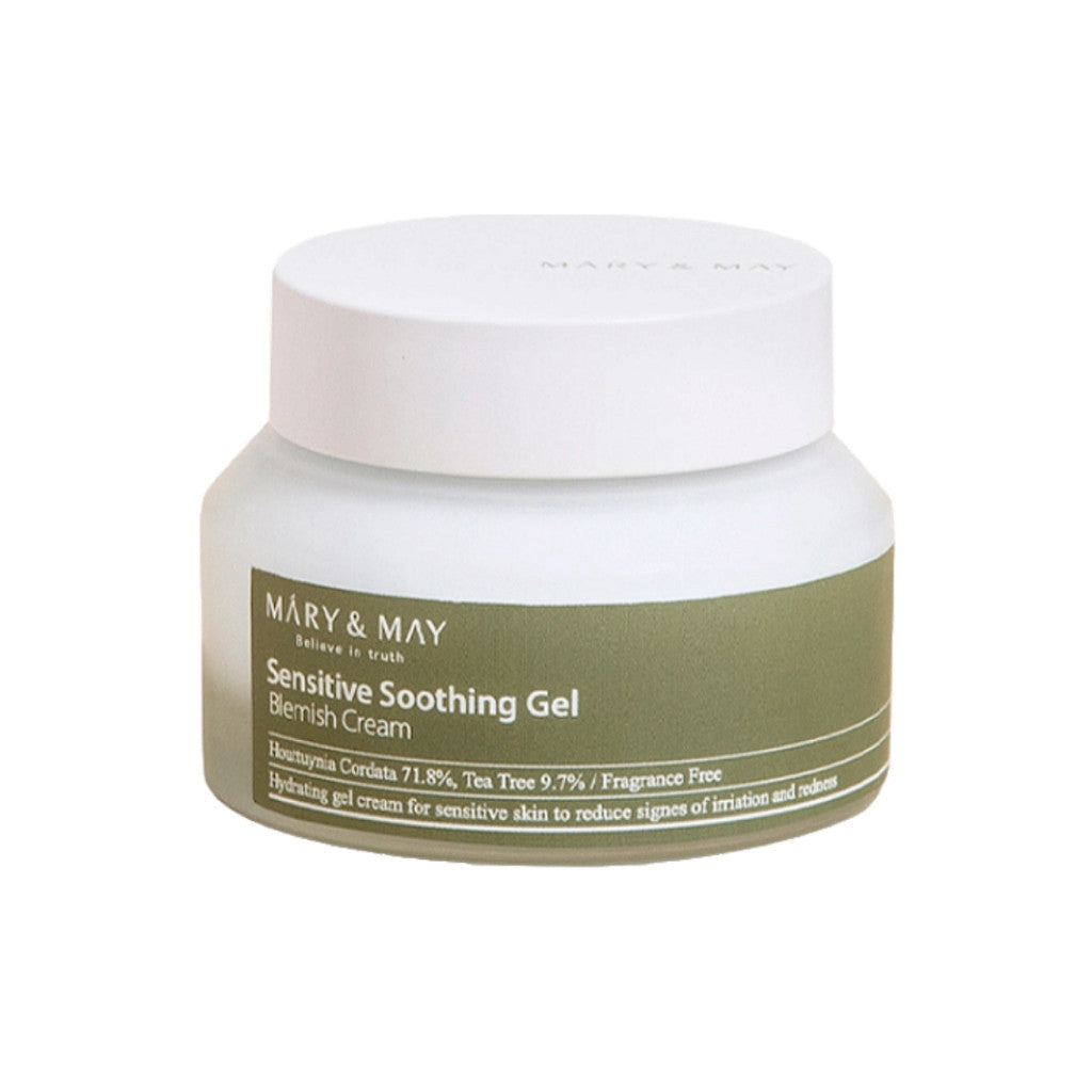 MARY&MAY Sensitive Soothing Gel Cream / Blemish Cream (2 Types)