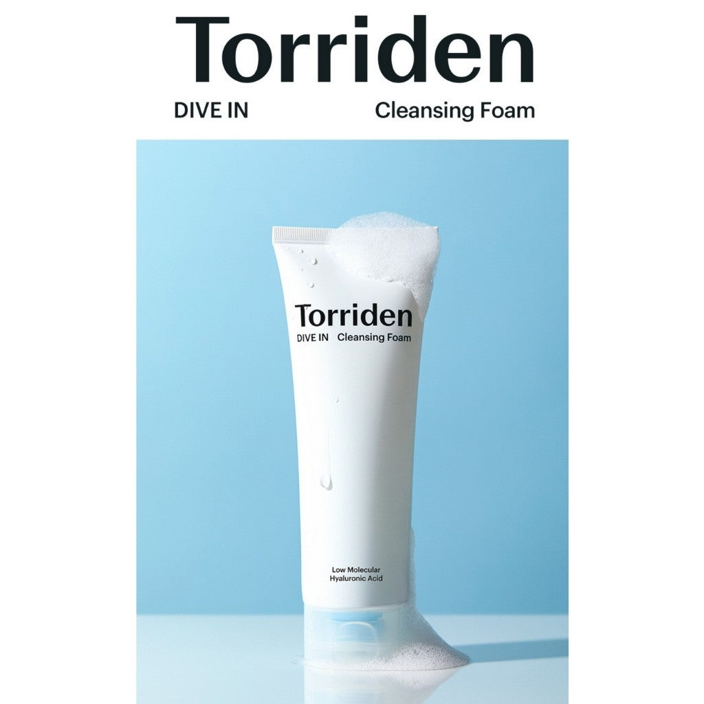 Torriden DIVE-IN Cleansing Foam / Balanceful Cleansing Foam 150ml (2 Types)