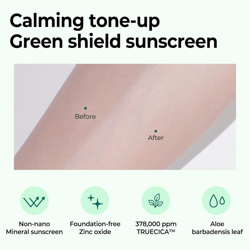 Protector solar con tono calmante Truecica Mineral de Some By Mi SPF50+ PA++++ 50ml