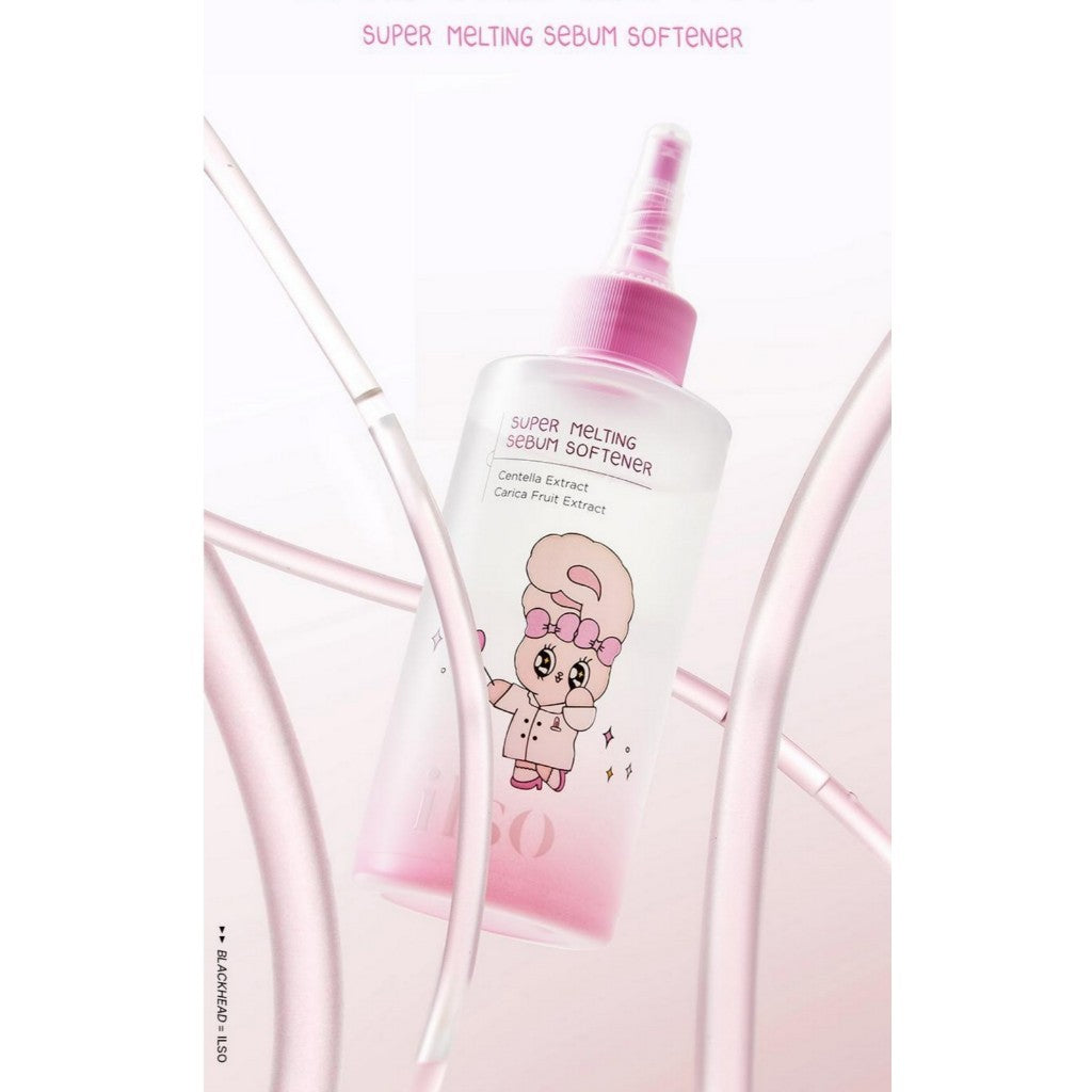 ilso Super Melting Sebum Softener 150mL Esther Bunny Set (+Deep clean master + 40 cotton pads + Esther Bunny Market bag)