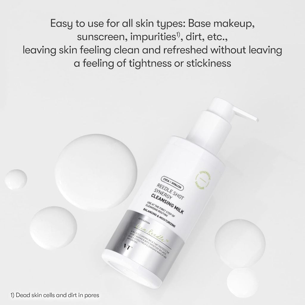 VT Reedle Shot Synergy Cleansing Milk 200ml