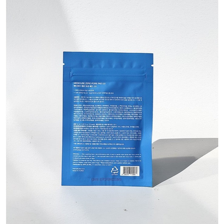 [MINI] MEDICUBE Pads Mini 10 Sheets (3 Types) │ Zero Pore Pad  / Deep Vita C Pad / Red Succinic Pad
