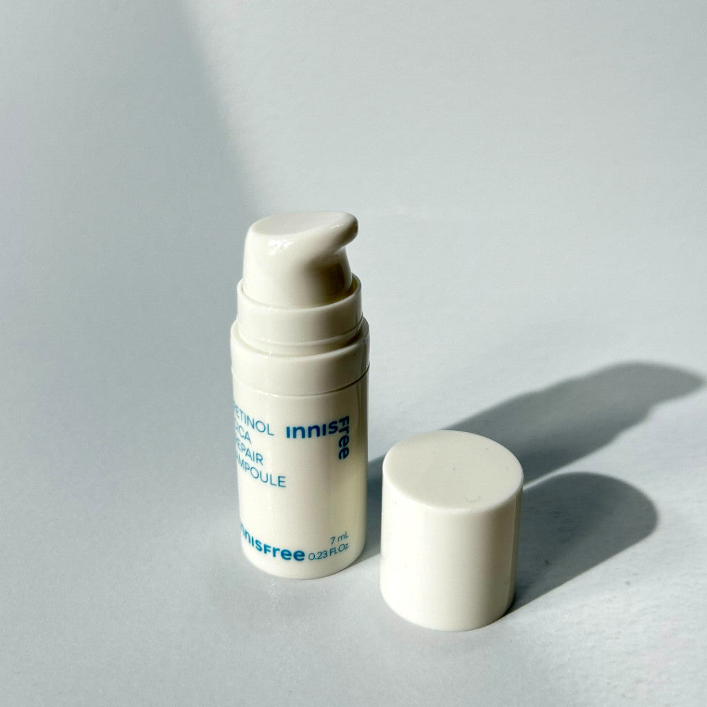 [MINI] Innisfree Retinol Cica Repair Ampoule 7ml / Cica Barrier Defence Cream 10ml