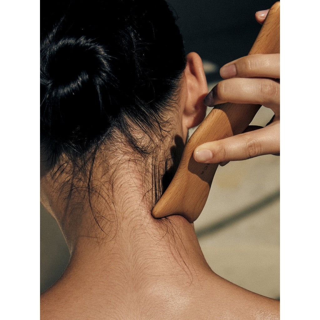 AROMATICA Wooden Dolphin Face & Body Massage Tool 3types