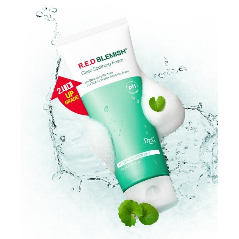 [RENEWED] DR.G Red Blemish Cica Soothing Foam 150ml