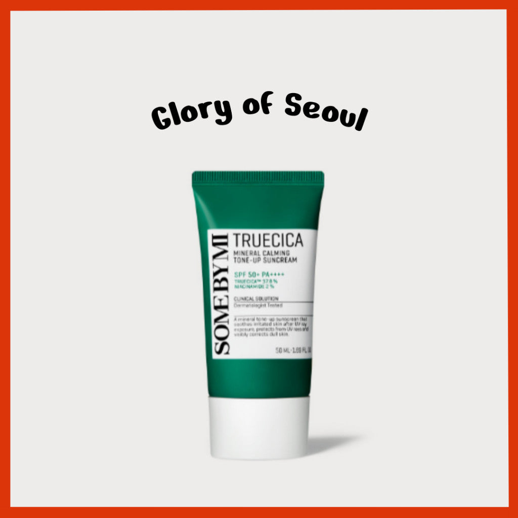 SOME BY MI Truecica Mineral Calming Tone-Up Suncream / SPF50+, PA++++ / 1.69Oz, 50ml