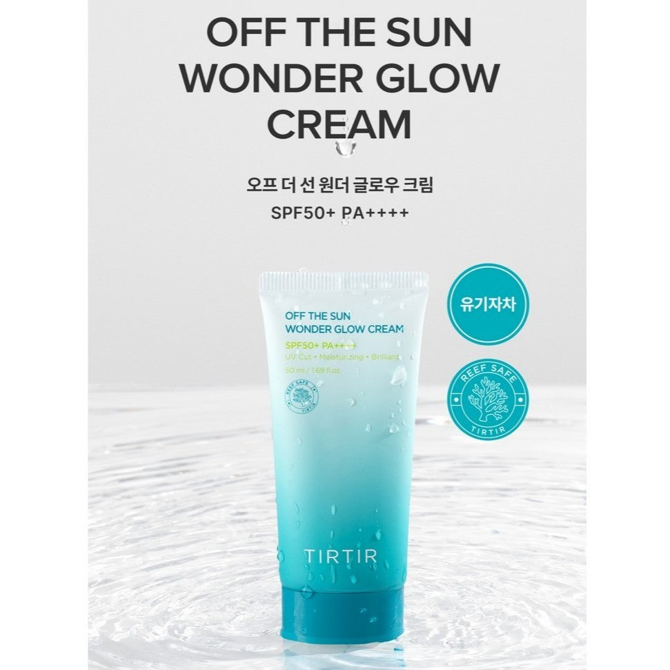 [TIRTIR] Off The Sun Wonder Glow Cream, 50mL | SPF50+, PA++++