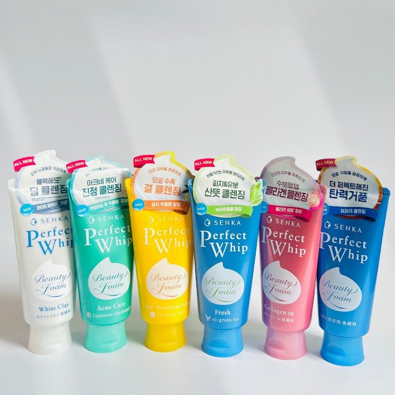 SENKA Perfect Whip Cleansing form 7Type