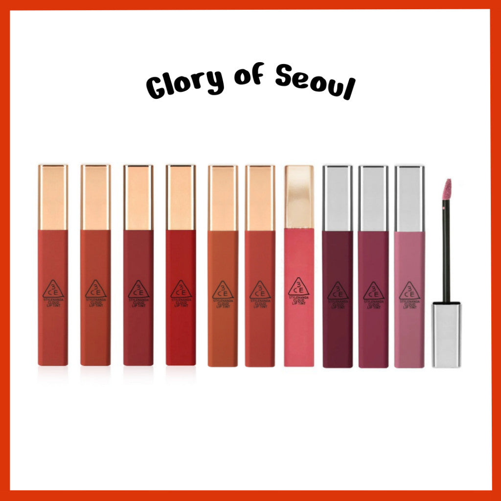 3CE Cloud Lip Tint 4g 10Color