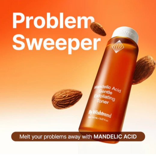 BY WISHTREND mandelic acid exfoliating toner 150ml