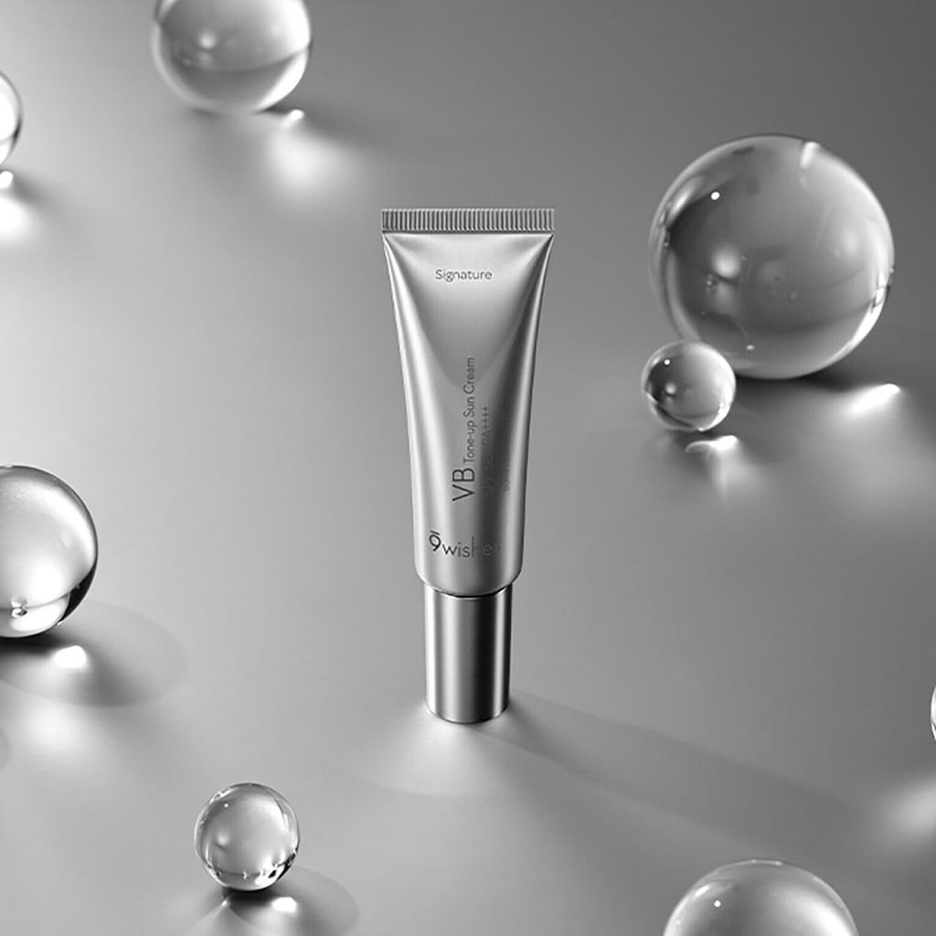 [New] 9WISHES VB Tone Up Sun Cream (2 Types) (Premium/Signature), 50ml | Vanishing Balm 9 Wishes