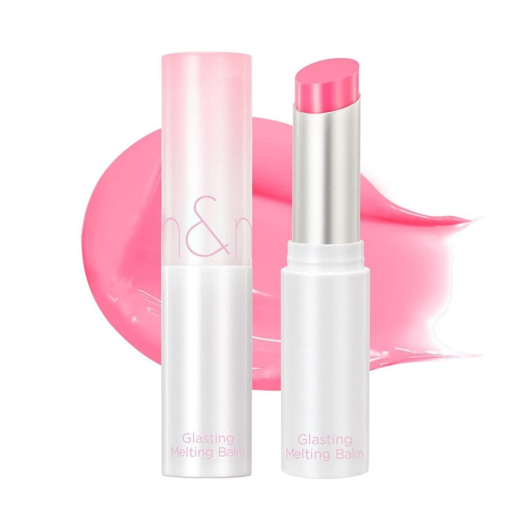 rom&nd Glasting Melting Balm 3.5g, Glossy, Plumping Lips, Moisture, Translucent, Water Bomb, High Pigmented, Vegan