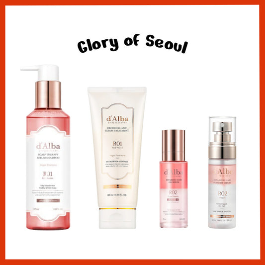 d'Alba Professional Vegan Hair Shampoo, Hair Serum Treatment, Hair Oil Serum, Hair Perfume Serum (4 Options)