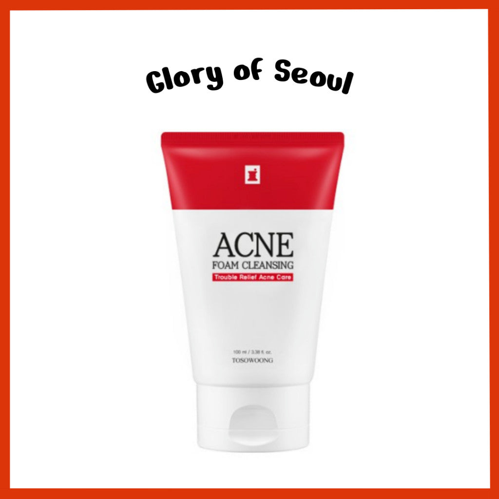 Espuma limpiadora para el acné TOSOWOONG 100 ml