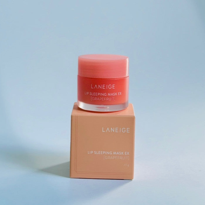 LANEIGE Lip Sleeping Mask, 20g (Grapefruit / Apple lime / Mint choco / Vanilla / Mango / Gummy bear/ Sweet candy / Peach iced tea)