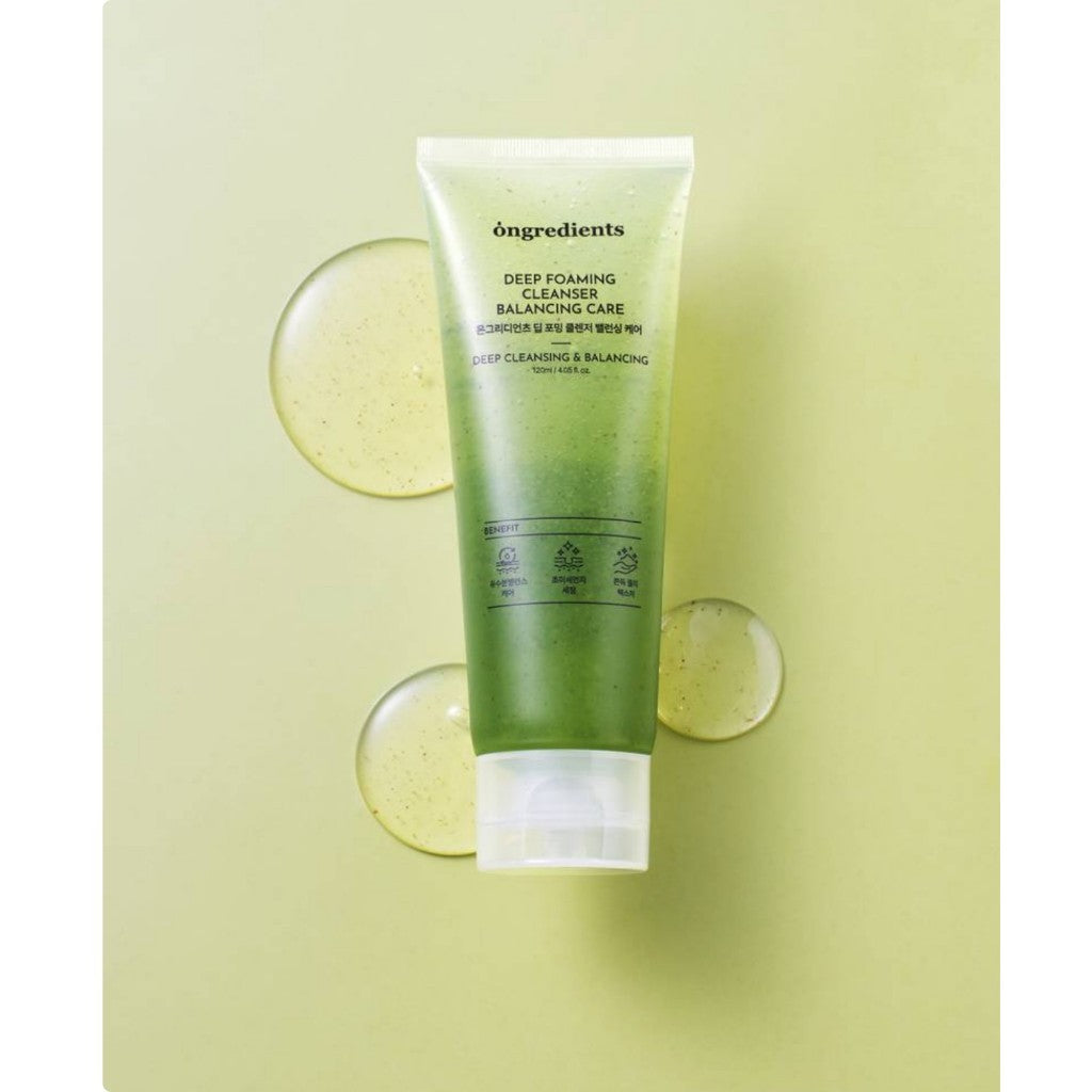 Ongredients Deep Foaming Cleanser Balancing Care, 120mL