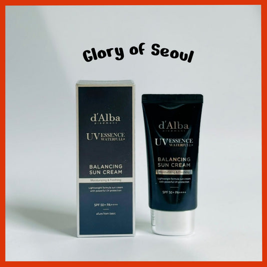 D'ALBA Waterfull Balancing Sunscreen, 50ml