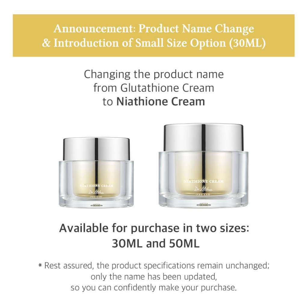 Dr. Althea Niathone Cream 30ml/50ml 2Volume