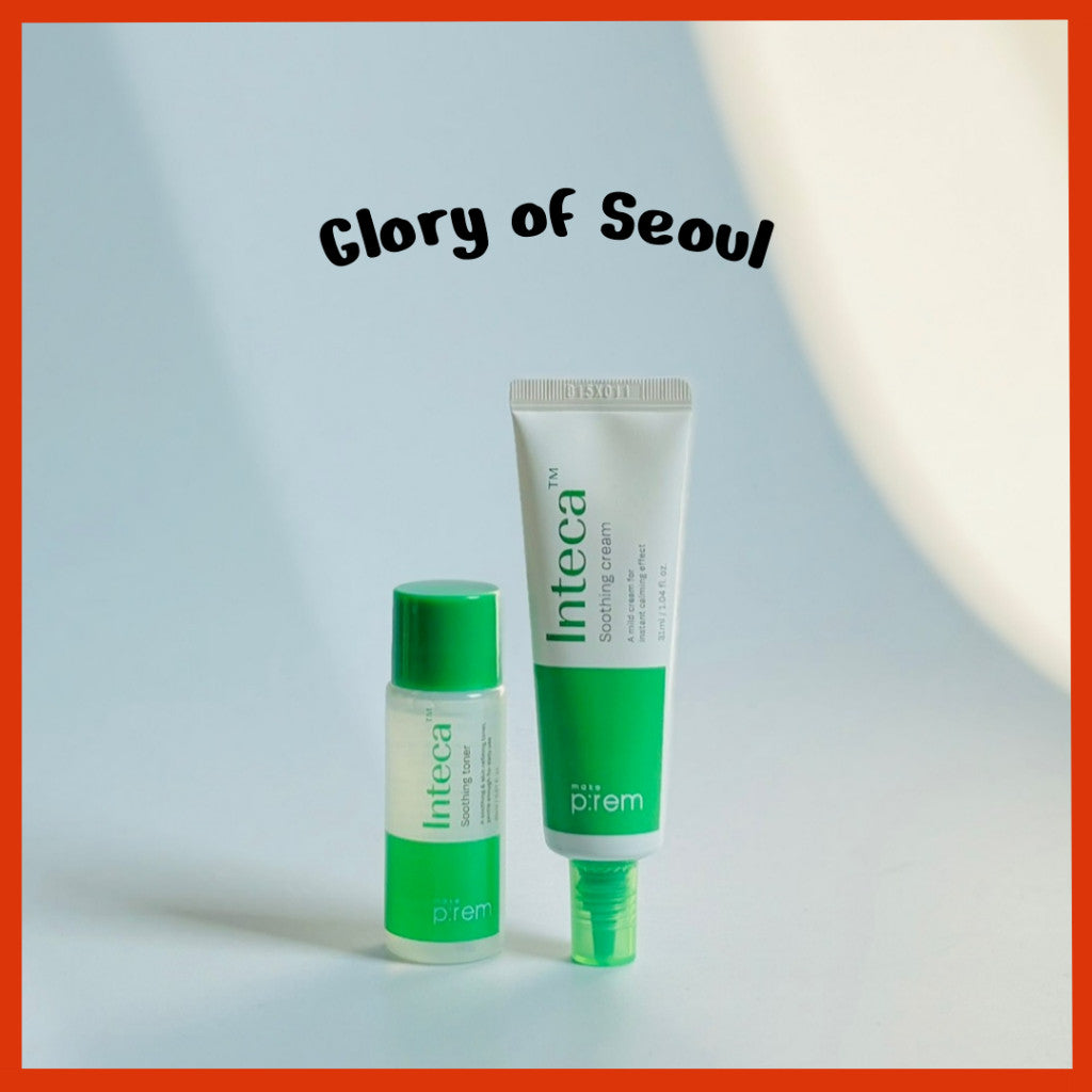 [MINI] MAKE PREM INTECA Soothing Cream, 10mL,31ml, Toner 20ml