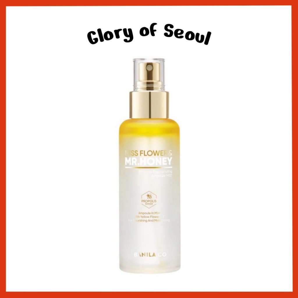 BANILA CO Miss Flower & Mr Honey Propolis Rejuvenating Ampoule Mist, 99mL