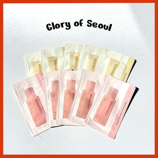 [SAMPLE SET] VERAMORE Serum Sample Sachet 5ea Set (2 Options) │ Spicule 600 Serum / Sun Serum