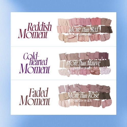 Fwee More Mood Eyeshadow Palette (6 Colors)