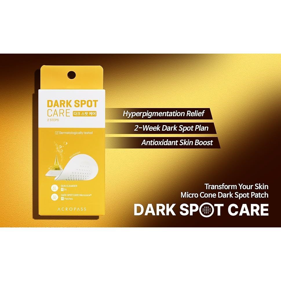 ACROPASS Patches 3Type (Soothing Q Microcone Patch (12 Patches) / Dark Spot Care 6P / Poreless Patches 4P)
