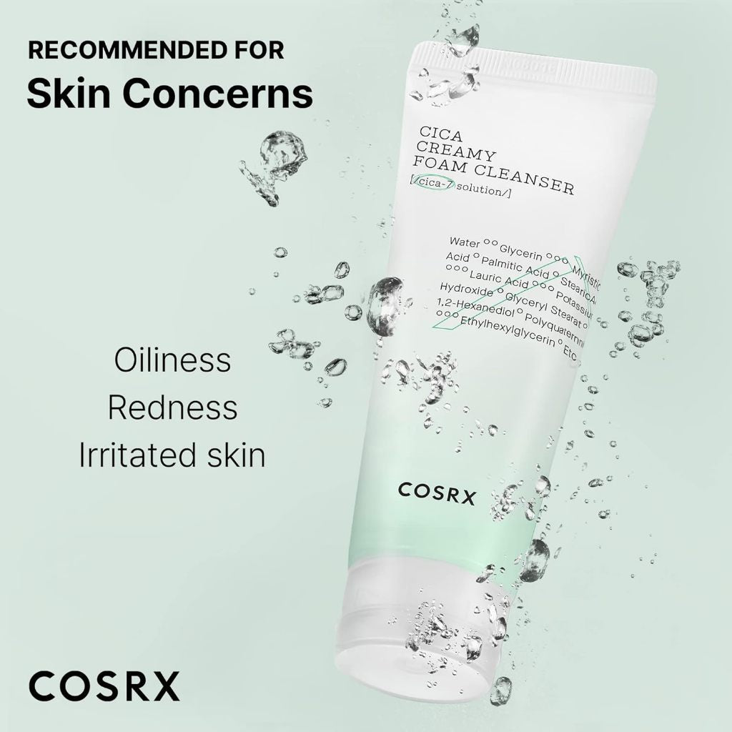 COSRX Pure Fit Cica Creamy Foam Cleanser 150ml