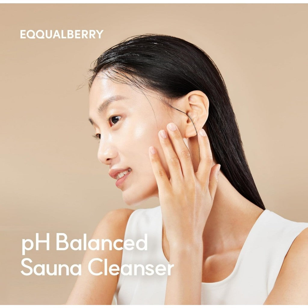 EQQUALBERRY pH Balanced Sauna Cleanser, 200mL