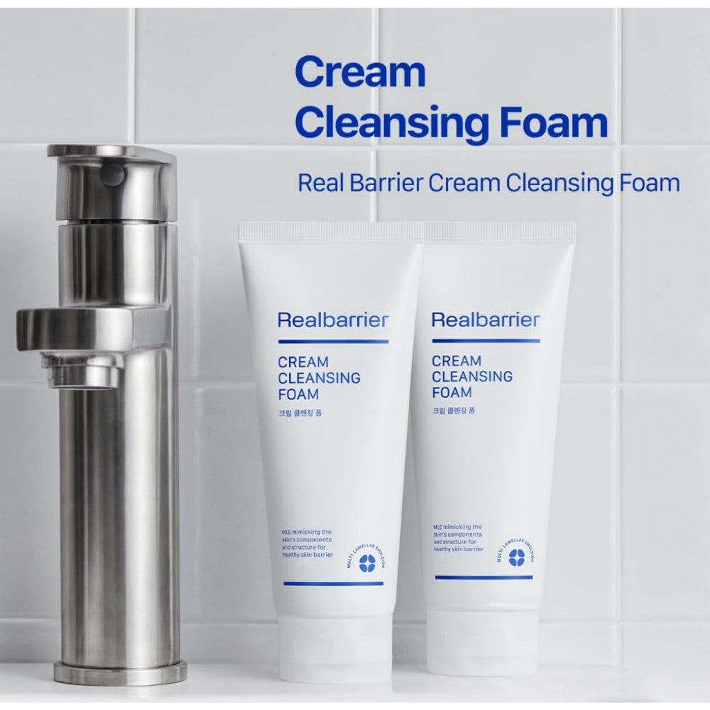 Real Barrier Cream Cleansing Foam, 120mL