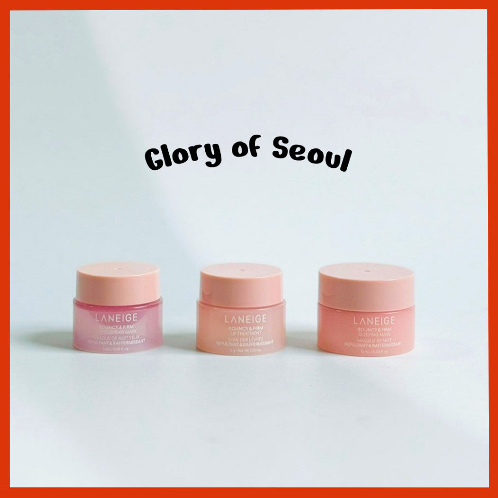 [MINI] LANEIGE Bouncy & Firm Miniature Collection (4 Options) │ Serum / Sleeping Mask / Lip Treatment / Eye Sleeping Mask