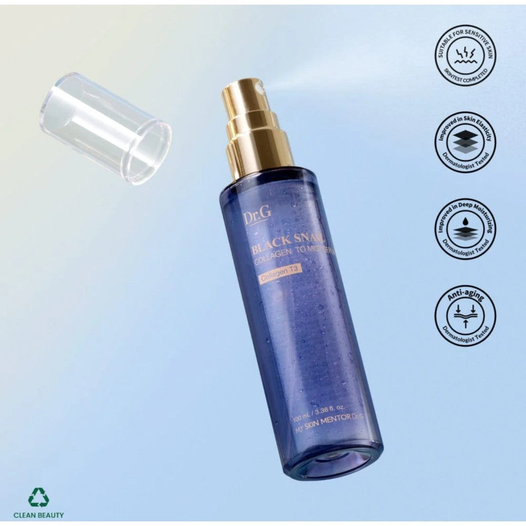 DR.G BLACK SNAIL COLLAGEN TO MIST SERUM, 100mL