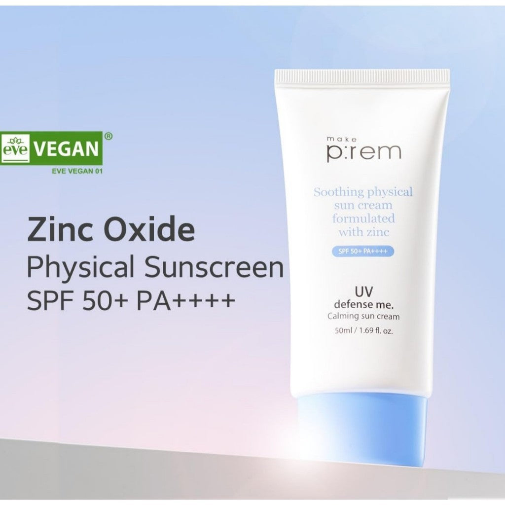 MAKE PREM UV Defense Me Calming Sun Cream, 50mL