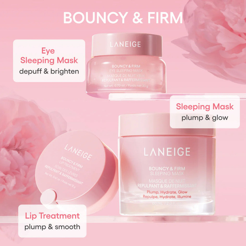 [NEW] LANEIGE Bouncy & Firm Collection ( Eye Sleeping Mask / Lip Treatment ) (2 Types)