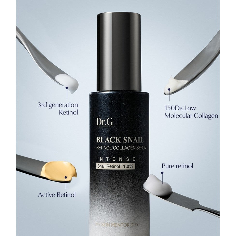 Dr.G Black Snail Retinol Collagen Serum, 30mL
