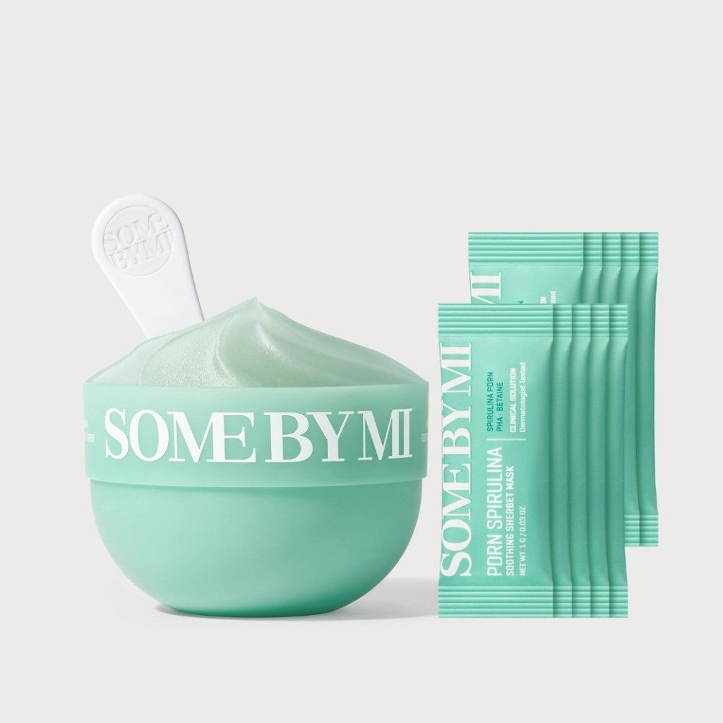 [NEW] SOME BY MI PDRN Spirulina Soothing Sherbet Mask, 10 Sticks (1g*10ea)