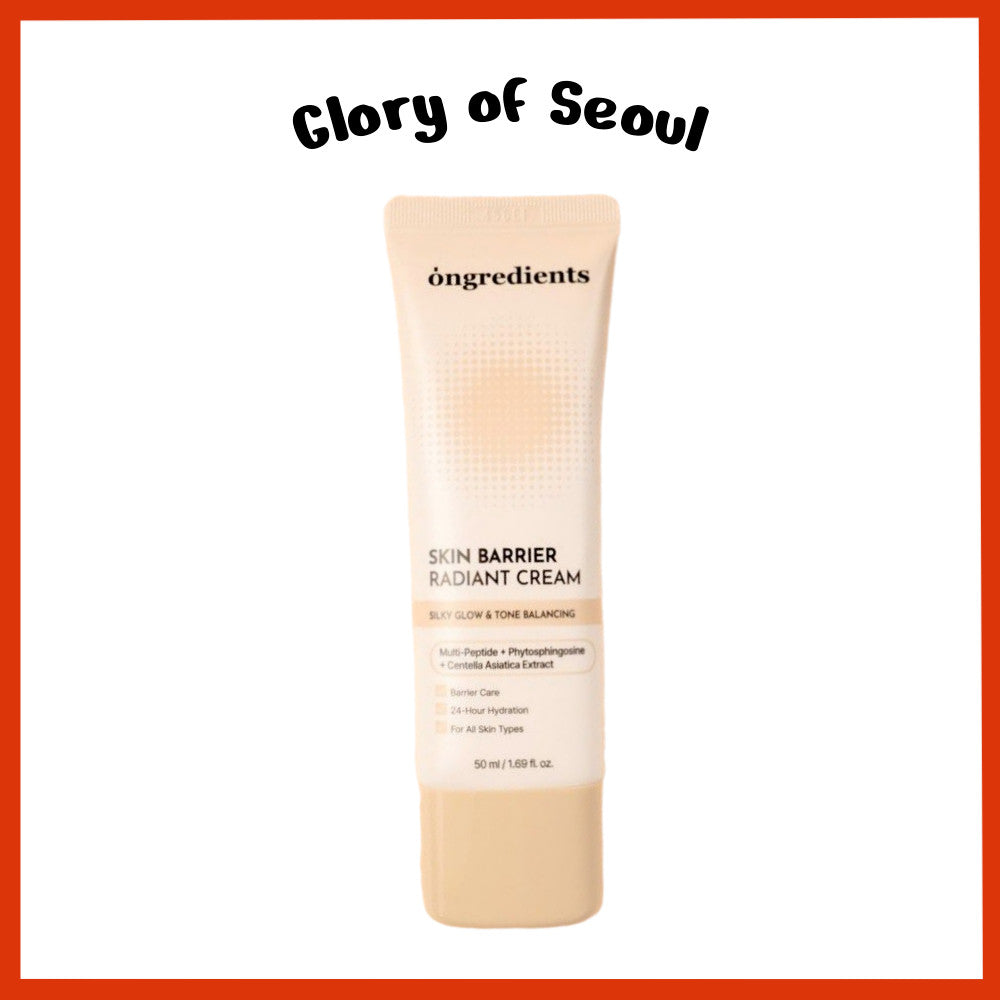 ONGREDIENTS Skin Barrier Radiant Cream 50ml