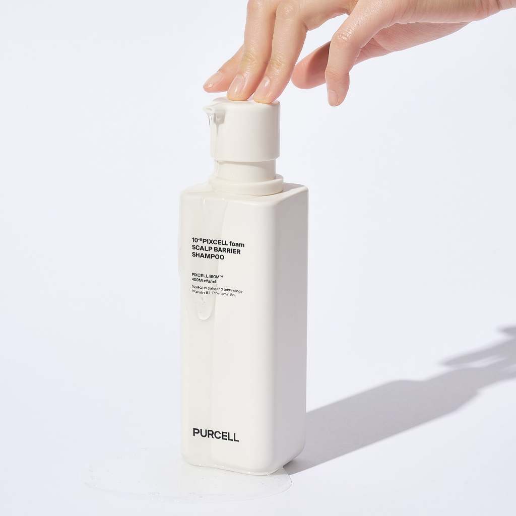 PURCELL Pixcell Biom™ Tonic for Hair Density 130ml / Pixcell Foam Scalp Barrier Shampoo 280ml (2 Options)