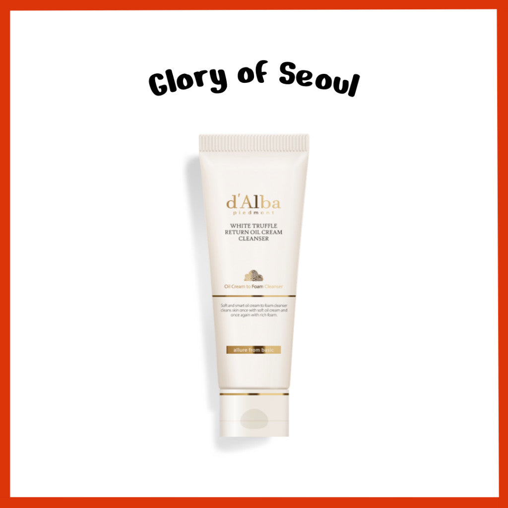 d'Alba White Truffle Return Oil Cream Cleanser 100ml (Tube Type)