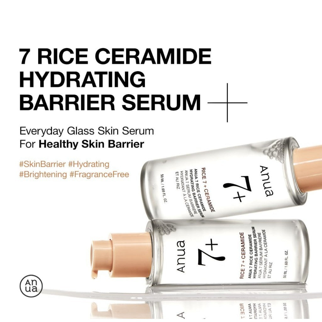 ANUA Rice Ceramide 7 Hydrating Barrier Serum 50ml