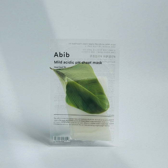 Abib Mild Acidic pH Sheet Mask (5 Types) / Gummy Sheet Mask (4 Types)