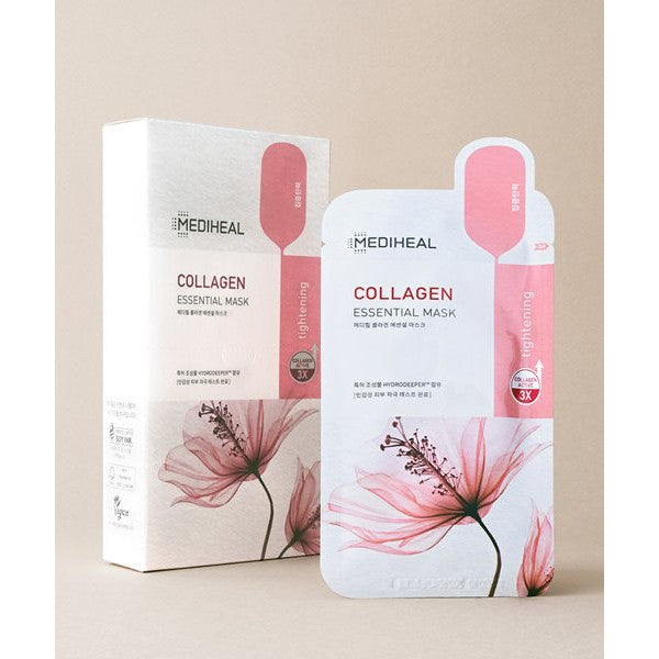 MEDIHEAL Essential mask sheet pack, 1Sheet (6Types)