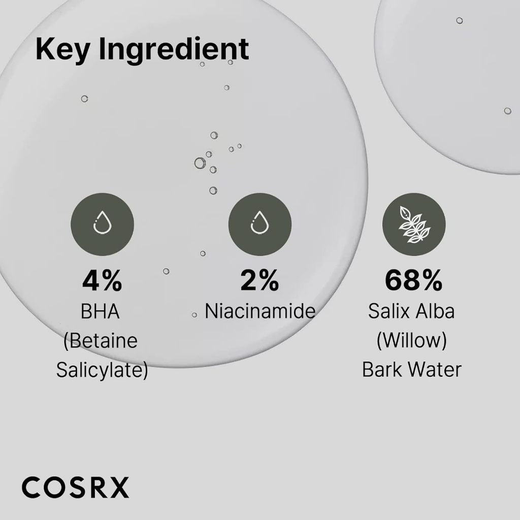 [MINI] COSRX Niacinamide 2% + BHA 4% Blackhead Power Liquid 50ml