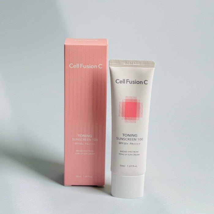 [Cell Fusion C] Toning Sunscreen / Laser Sunscreen 50ml SPF50+/ PA+++