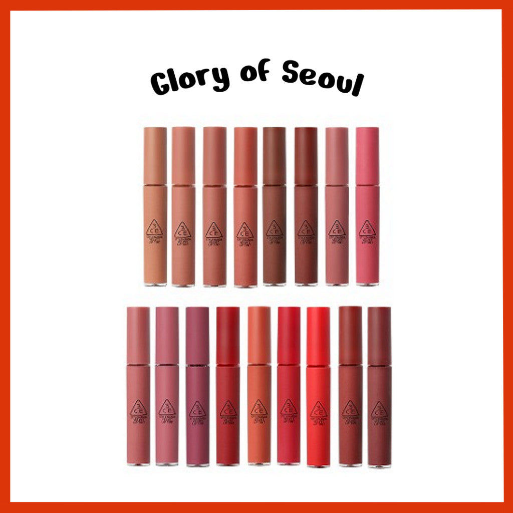 3CE Velvet Lip Tint 4g (17 Colors)