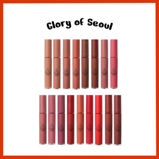 3CE Velvet Lip Tint 4g 17Colors