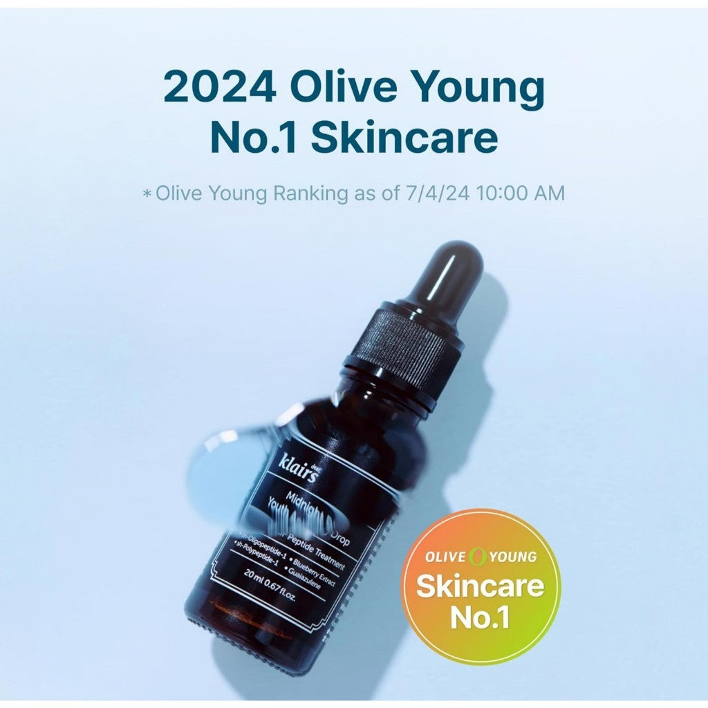 KLAIRS Midnight Blue Youth Activating Drop, 20mL